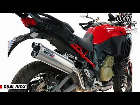 Ducati Multistrada V4 V4S 2025-2026 Exhaust GPR Slip-on Dual Inox