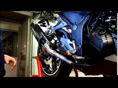 Kawasaki Z300 2014-2017  Exhaust GPR Slip-on Powercone Evo