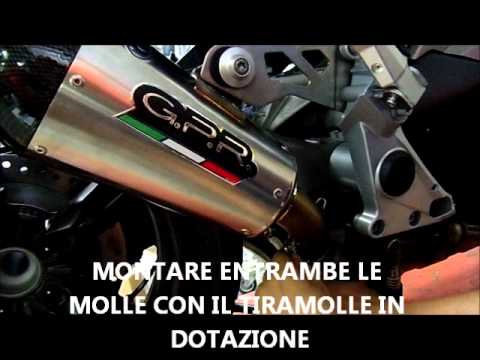 BMW C600 Sport 2012-2016 Exhaust GPR Slip-on Grand Prix Evo Titanium
