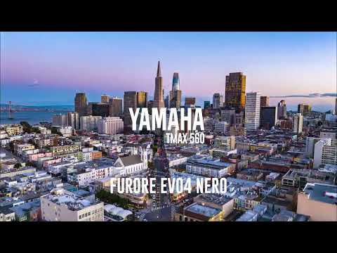 Yamaha T-Max 560 2022-2024 Exhaust GPR Full System Furore Nero