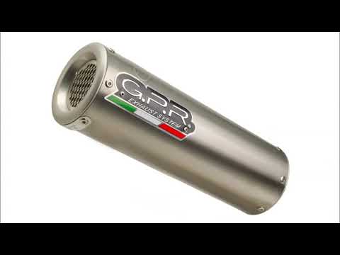 Yamaha Fzs 600 Fazer 1998-03 Exhaust GPR Slip-on Furore Nero