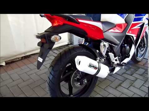 Honda CBR300R 2014-2016 Exhaust GPR Slip-on Deeptone Inox
