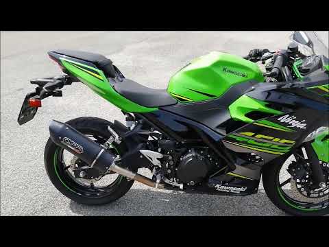 Kawasaki Ninja 400 2018-2022 Exhaust GPR Slip-on Furore Evo4 Nero