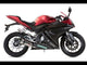 Yamaha Yzf-R 125 2014-2016  Exhaust GPR Full System Furore Nero