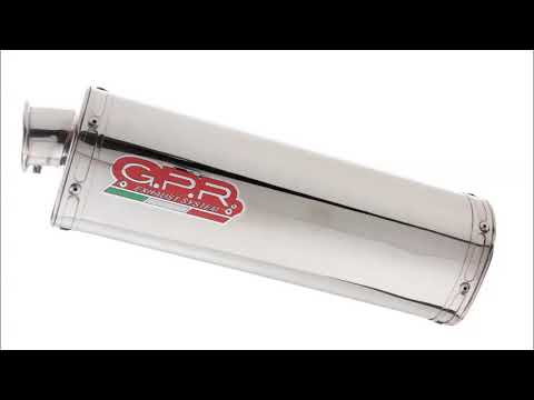 Cagiva Raptor 650 2001-2005 Exhaust GPR Double Slip-on Satinox