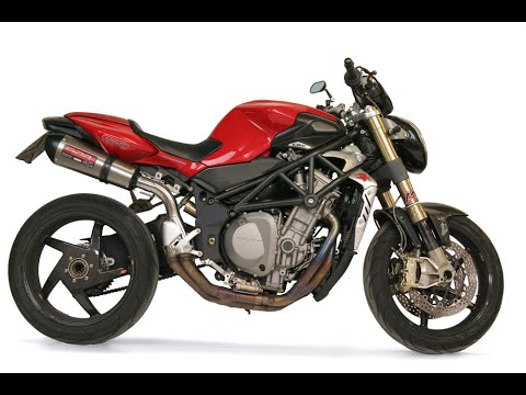MV Agusta Brutale 910S 910R 2005-2011 Exhaust GPR Slip-on Furore-X Inox - video 1
