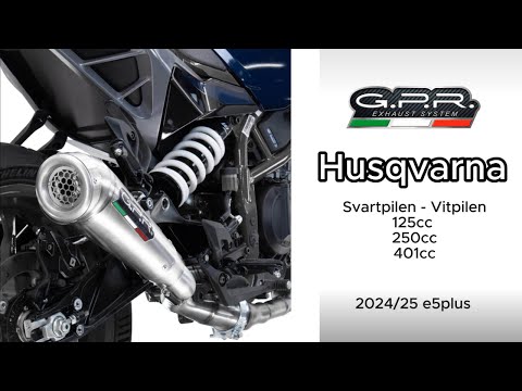 Husqvarna Vitpilen 250 2024-2025 Exhaust GPR Slip-on Powercone Evo