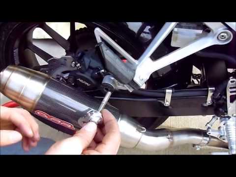 Honda CBR500R 2019-2022 Exhaust GPR Slip-on Furore Nero