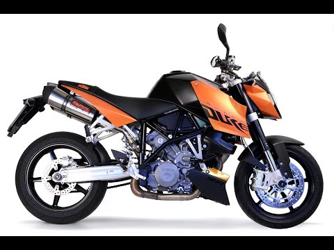 KTM 990 Superduke R 2004-2012 Exhaust GPR Double Slip-on Furore-X Inox - video 1