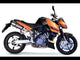 KTM 990 Superduke R 2004-2012 Exhaust GPR Double Slip-on Furore-X Inox - video 1
