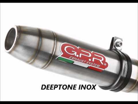 Derbi Senda 125 R-SM / Baja 2004-2012 Exhaust GPR Slip-on Furore Nero