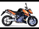 KTM Superduke 990 - R 2004-2012 Exhaust GPR Double Slip-on Albus Ceramic