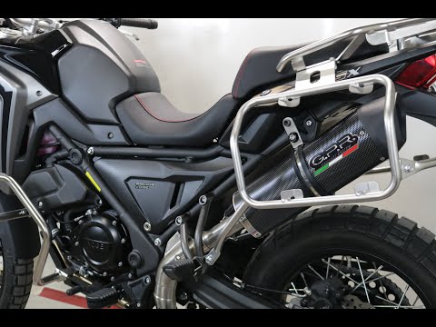 Voge 650DSX 2021-2024 Exhaust GPR Slip-on Grand Prix Evo Titanium - video 2
