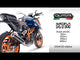 KTM 125 Duke 2024-2025 Exhaust GPR Slip-on M3 Inox