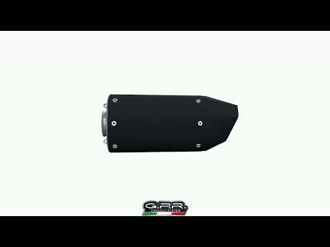 Kawasaki Z900RS 2025 Exhaust GPR Slip-on Furore-X Inox