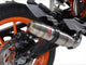 KTM Duke 390 2013-2016  Exhaust GPR Slip-on Deeptone Inox