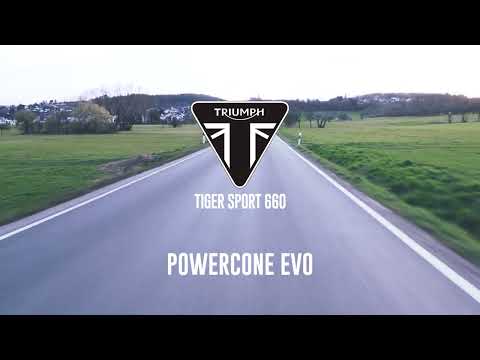 Sistema de escape completo GPR Powercone Evo para Triumph Tiger Sport 660 2022-2024