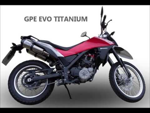 Husqvarna Terra - Strada 650 2013-2015 Exhaust GPR Double Slip-on Furore Nero