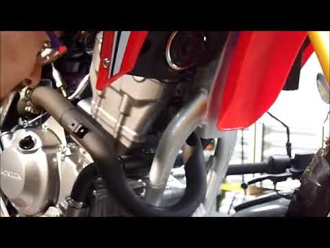 Honda CRF250M 2013-2016 Exhaust GPR Full System Furore Nero