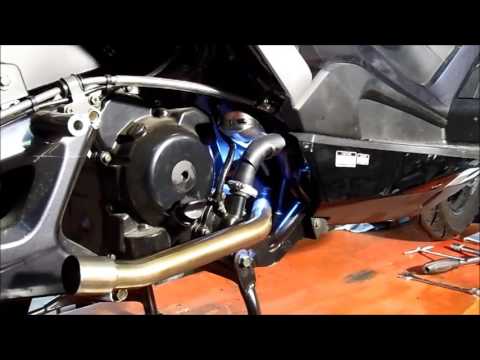 Kymco Downtown 350 2015-2017 Exhaust GPR Full System Furore-X Scooter