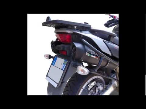 Aprilia Caponord ETV1000 RALLY 2001-2007 Exhaust GPR Double Slip-on Furore-X Inox - video 1
