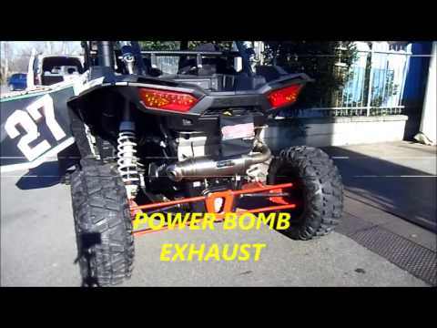 Polaris Rzr XP 1000 2014-2023 Exhaust GPR Slip-on Power Bomb