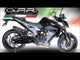 KTM Duke 790 2021-2024 Exhaust GPR Slip-on Furore Evo4 Nero