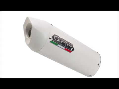 Suzuki Gsf 1200 Bandit - S 2005-2006 Exhaust GPR Slip-on Furore Poppy