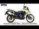 Suzuki V-Strom 800DE / 800SE 2023-2024 Exhaust GPR Slip-on Furore-X Titanio Nero