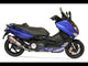 Yamaha T-Max 500 2001-2011  Exhaust GPR Full System Furore Nero