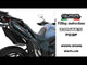 Zontes 703 F 2025-2026 Exhaust GPR Slip-on Dune Triovale Titanio