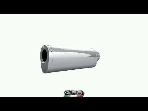Triumph Daytona 955 1999-2001 Exhaust GPR Slip-on Trioval High Level