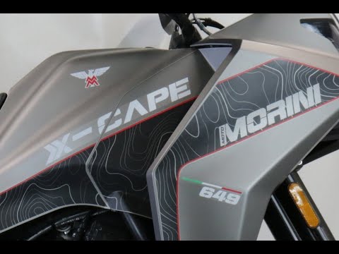 Moto Morini X-CAPE 650 2021-2024 Exhaust GPR Mid-Line Grand Prix Evo Titanium