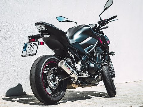 Kawasaki Z900E 2017-2020 Exhaust GPR Full System M3 Titanium Natural