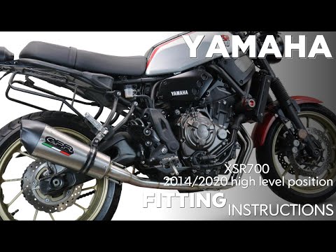 Yamaha Xsr 700 2021-2024 Exhaust GPR Full System Powercone Evo