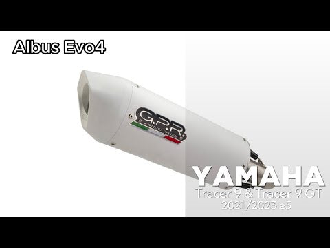Yamaha Tracer 9 2021-2024 Exhaust GPR Full System Albus Evo4