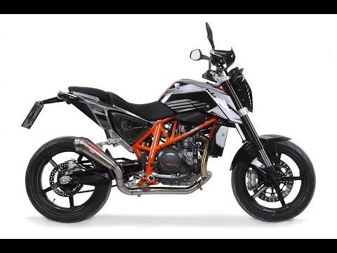 KTM Duke 690 2017-2020 Exhaust GPR Slip-on Furore Evo4 Nero