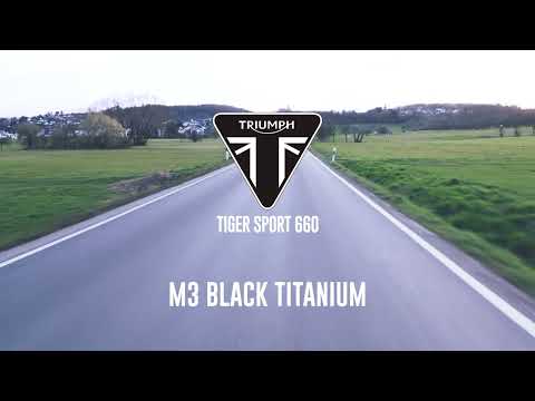 Triumph Tiger Sport 660 2022-2024 Exhaust GPR Full System M3 Black Titanium