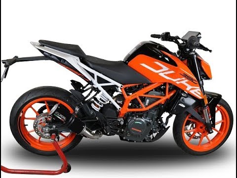 KTM Rc 390 2017-2020 Exhaust GPR Slip-on Furore Nero