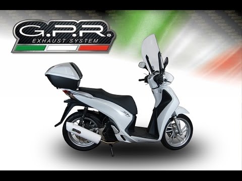 Honda Dylan 150 2000-2006 Exhaust GPR Full System Furore Nero