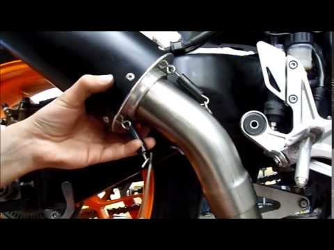 Honda CBR1000RR 2014-2016  Exhaust GPR Slip-on Furore Poppy