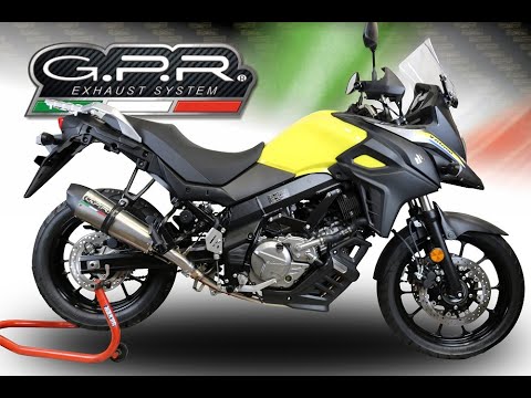 Suzuki V-Strom DL 650 2017-2020 Exhaust GPR Mid-Line Albus Evo4