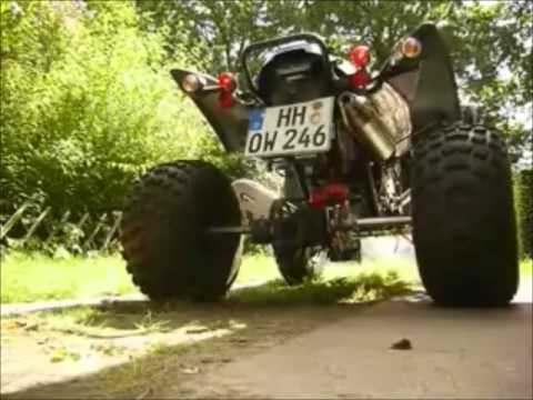 Adly 500 Hurricane S 2005-2024 Exhaust GPR Full System Deeptone Atv