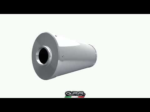 BMW R1200GS - Adventure 2005-2009 Exhaust GPR Slip-on Hyper Sonic Inox