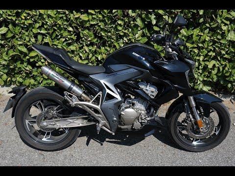 Zontes Zt 310 2018-2020 Exhaust GPR Full System Deeptone Nero