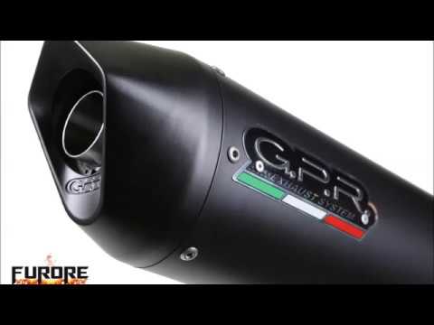 Triumph Tiger 800 2017-2021 Exhaust GPR Slip-on Satinox