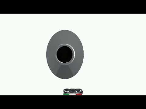 Piaggio Mp3 250 2006-2010 Exhaust GPR Slip-on Evo4 Road - video 2