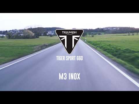 Sistema de escape completo GPR M3 Inox para Triumph Tiger Sport 660 2022-2024