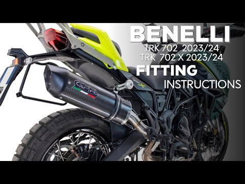 Benelli TRK 702 X 2023-2024 Exhaust GPR Slip-on Furore-X Inox EPA Compliant