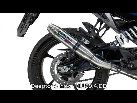 Husqvarna Vitpilen 401 2024-2025 Exhaust GPR Slip-on Deeptone Inox